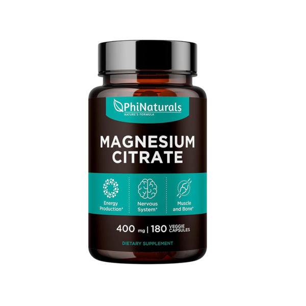 Citrato de Magnesio 400mg - PhilNaturals