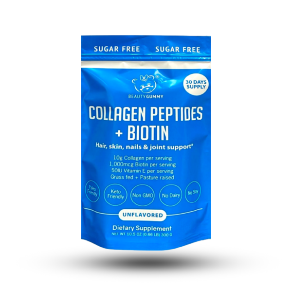 Collagen Peptides + Biotin Beauty Gummy