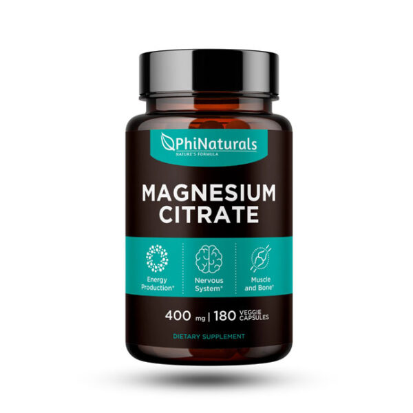 Magnesio Magnesium Citrate PhiNaturals