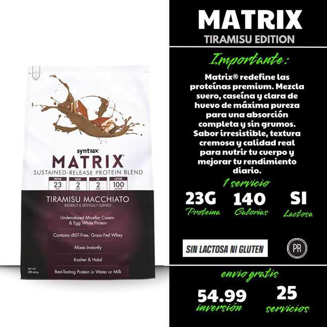 Matrix Tiramisu Edition Syntrax